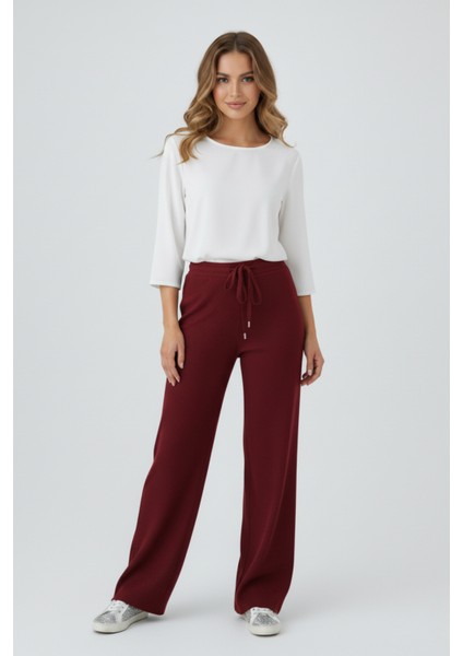 Kadın Modern Bordo Pantolon fiyatları
