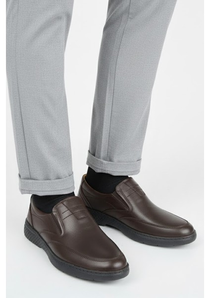 Erkek Hakiki Deri Ultra Rahat Jelli Siyah Günlük Baba Ayakkabısı fiyatları