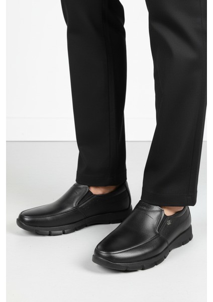 The Dortex FOTER03 Erkek Hakiki Deri Bağsız Yumuşak Ortopedik Günlük Baba Ayakkabısı fiyatları