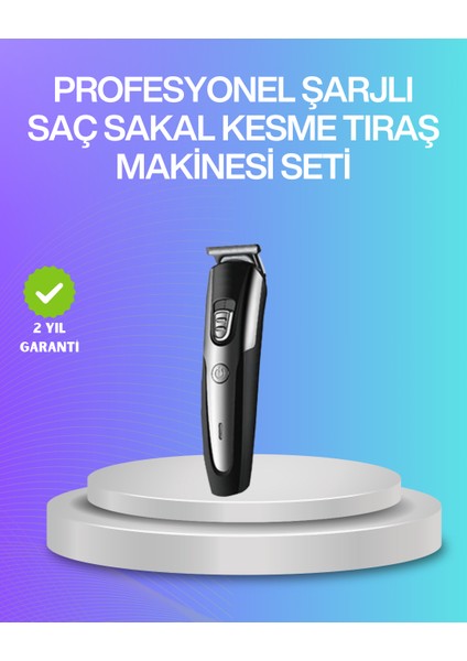 Kablosuz Saç Sakal Kesme Makinesi Kuaför Tipi Hassas Kesim