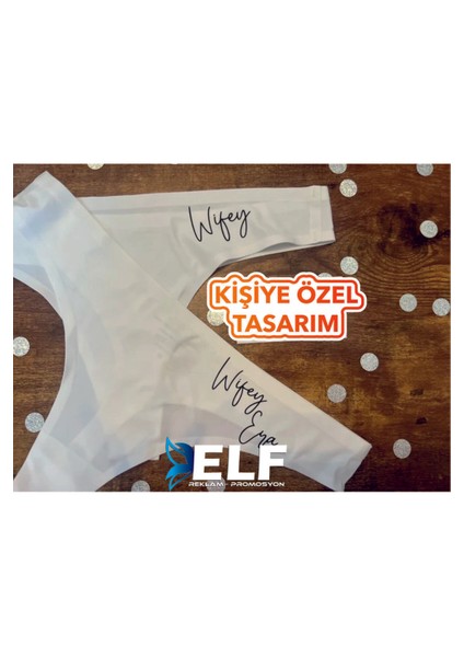Kişiye Özel Gelin Külot Baskılı fiyatları