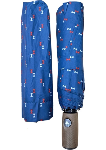 Renkli ve Dayanıklı Otomatik 10 Telli Fiber Gövde Şemsiye