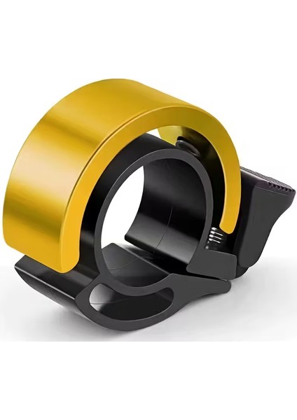 Yeni Nesil Gizli Bisiklet Zili - Minimalist Alüminyum Alaşım Yüksek Sesli Gidon Çanı (Görünmez Tasarım)