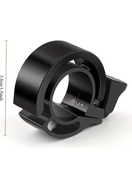 Yeni Nesil Gizli Bisiklet Zili - Minimalist Alüminyum Alaşım Yüksek Sesli Gidon Çanı (Görünmez Tasarım) fırsatları