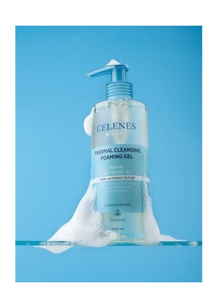 Celenes Thermal Temizleme Jeli Kuru ve Hassas Ciltler Için (250 Ml) fiyatları