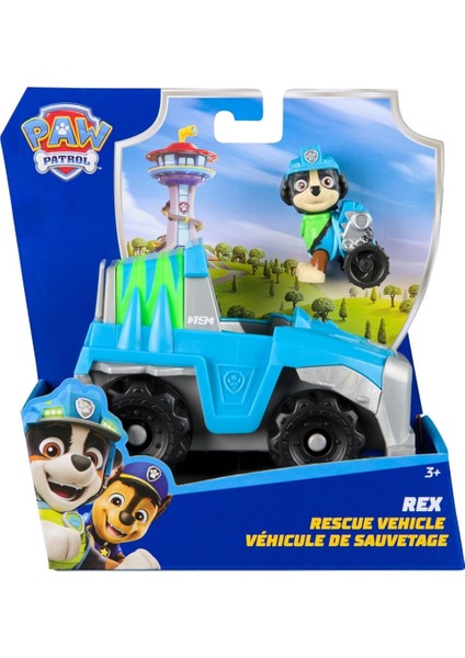 Paw Patrol Rex Kurtarma Aracı ve Figür modelleri