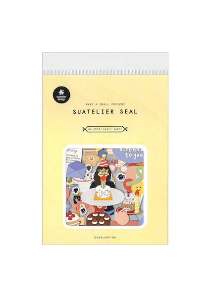 Seal Party Party Sticker Seti