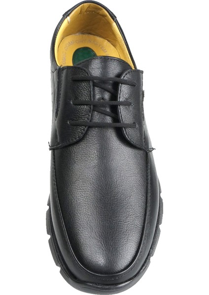 The Dortex FOTER01 Erkek Hakiki Deri Bağcıklı Yumuşak Ortopedik Günlük Baba Ayakkabısı fırsatları