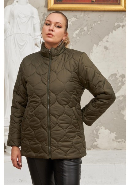 Kapitone Büyük Beden Mont fırsatları