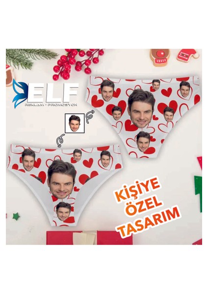 Kişiye Özel Fotoğraflı Külot