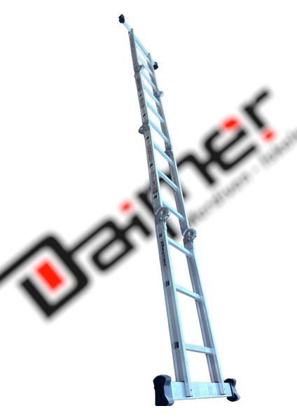 4x3 Alüminyum Çok Amaçlı Akrobat Merdiven