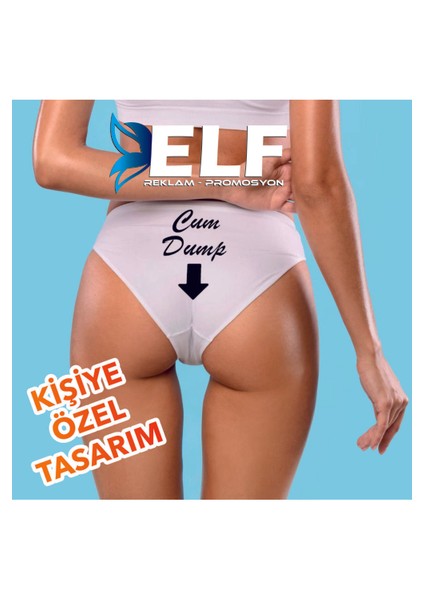 Kişiye Özel Yazılı Külot