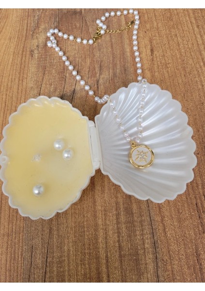 Incili Çelik Kolye fiyatları