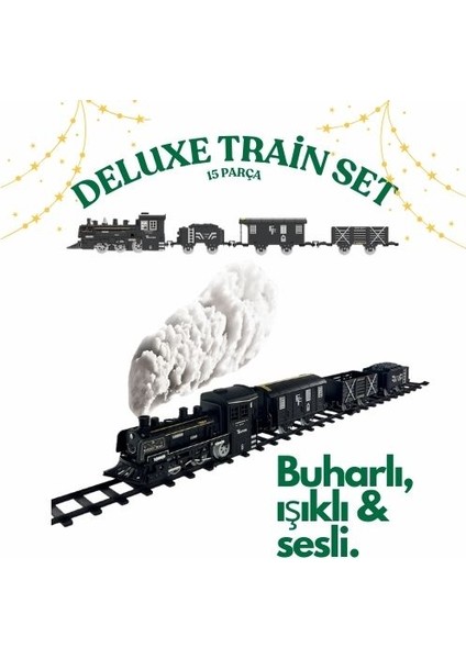 Deluxe Train Set - 15PCS