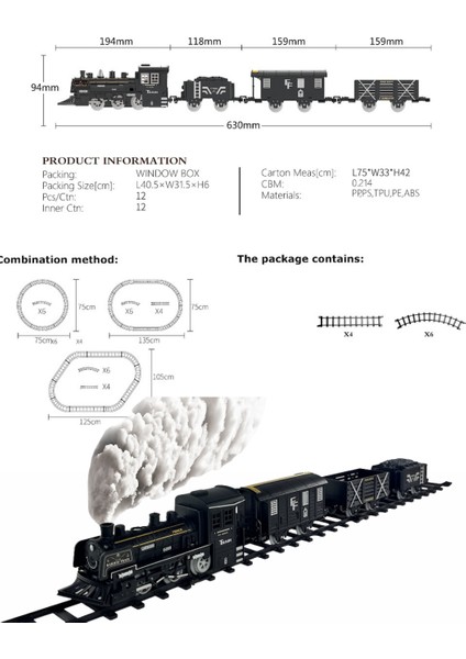Deluxe Train Set - 15PCS fiyatları