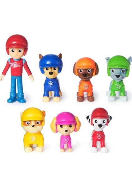 Paw Patrol Rescue Wheels 7’li Figür Seti – Kahraman Köpekler, Koleksiyonluk Oyun Figürleri fiyatları