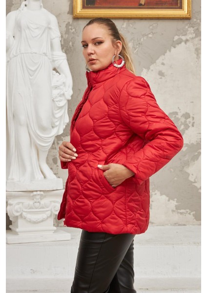 Kapitone Büyük Beden Mont fırsatları