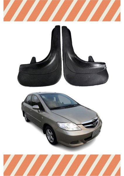 Honda City Uyumlu 2'li Tozluk Çamurluk Paçalık