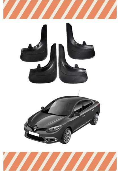 Renault Fluence Tüm Kasalar 4'lü Tozluk Çamurluk Paçalık