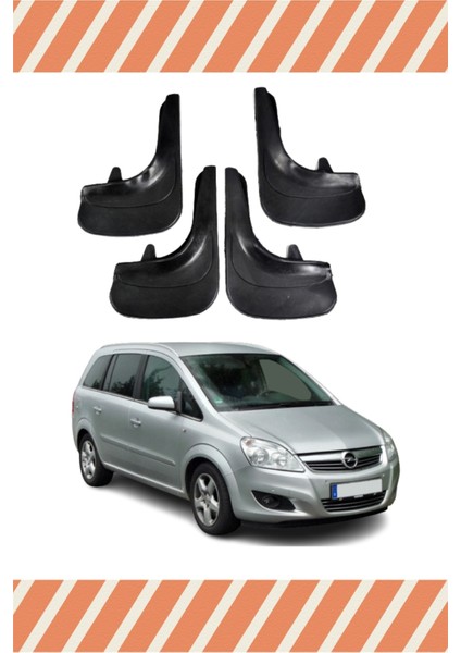 Opel Zafira 4'lü Tozluk Çamurluk Paçalık