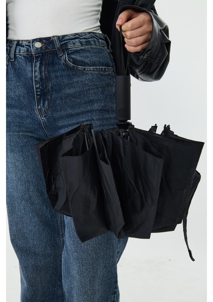 12 Telli Tam Otomatik Premium Şemsiye, Siyah, Hafif ve Dayanıklı, Şık Tasarım fiyatları