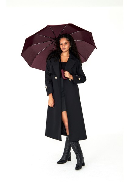 Otomatik Açılır Fiber Telli Kanca Saplı Şemsiye, Dayanıklı ve Şık Tasarım fırsatları