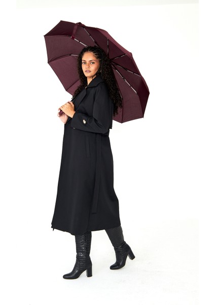 Otomatik Açılır Fiber Telli Kanca Saplı Şemsiye, Dayanıklı ve Şık Tasarım indirimleri