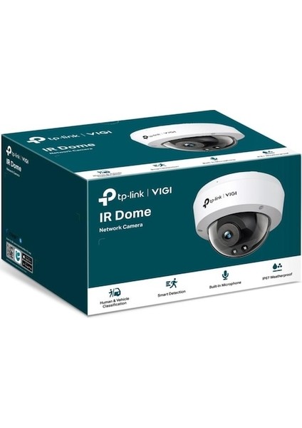 Tp-Lınk Vıgı C240I(4MM) 4mp Ir Dome Network Kamera / 30FPS-H.265+/DAHILI Mikrofon/hareket Algılama modelleri