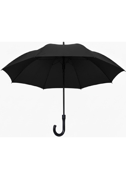 Yarı Otomatik 8 Telli Fiber Baston Şemsiye, Renkli, 70 cm