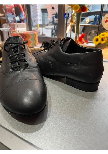 Italyan Stil Siyah Deri Erkek Tango, Dans ve Salon Ayakkabısı modelleri