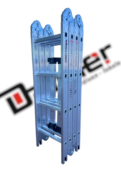 4x4 Alüminyum Çok Amaçlı Akrobat Merdiven 4.70 mt modelleri