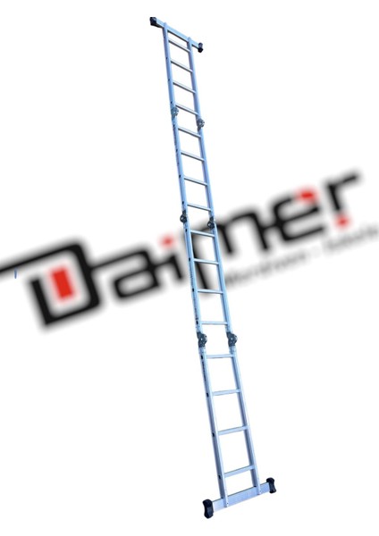 4x4 Alüminyum Çok Amaçlı Akrobat Merdiven 4.70 mt