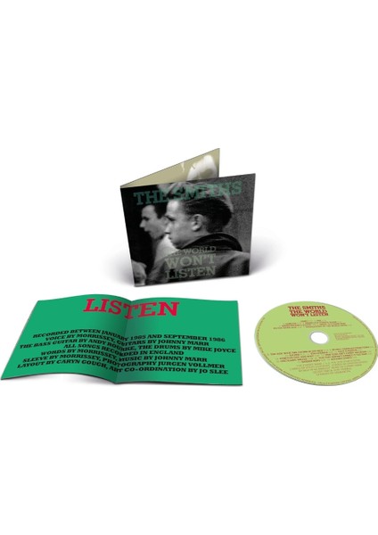 The Smıths - The World Wont Lısten - 1 CD - ( Plak Değildir. )
