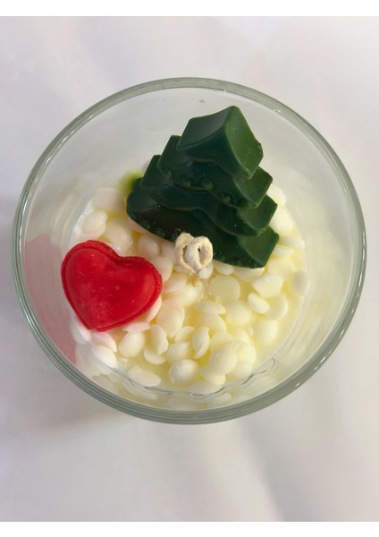 smydesign Cam Bardak Yılbaşı Mum modelleri