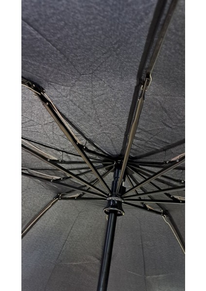 Fiber Gövde Tam Otomatik 10 Telli Renkli Şemsiye, Rüzgarda Dayanıklı ve Şık Tasarım fırsatları