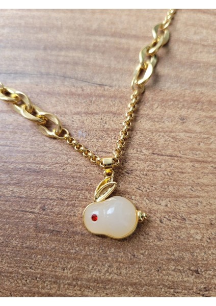 Charmli Çelik Bileklik