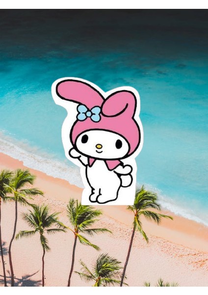 Ayaklı Pano Kuromi My Melody Ayaklı Pano 32CM Doğum Günü Masa Dekoru Oda Süsü indirimleri