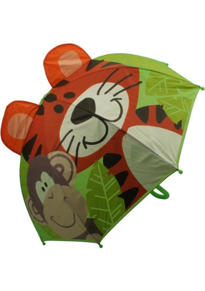 Çocuklar Için Renkli Desenli Katlanabilir Sevimli Şemsiye fırsatları