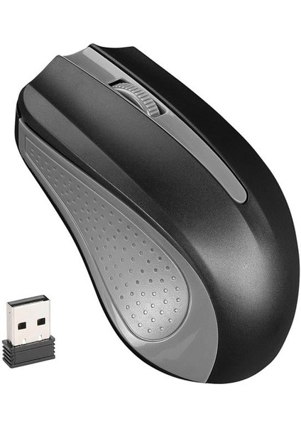 Everest SM-537 USB Siyah-Gri 2.4ghz 1600DPI Optik Mouse 5 Metre Menzilli