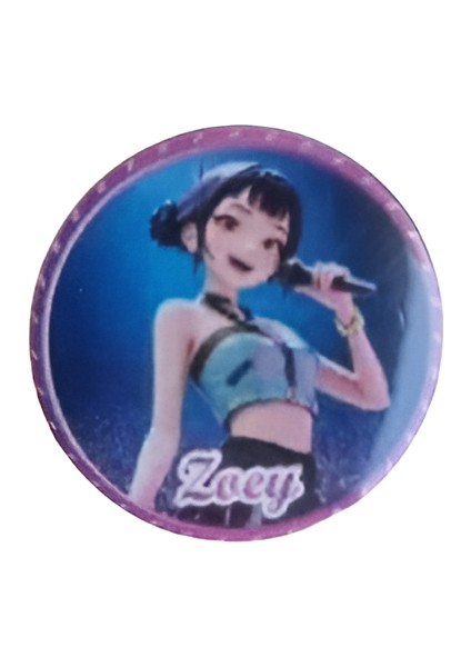 6'lı Lisanslı K-Pop Hunterix Demon Hunters Iblis Avcıları Yaka Çanta Rozeti Pin - Orijinal Fan Aksesuarı - Yüksek Kalite Koleksiyon Ürünü