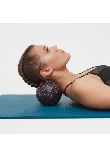 Actifoam Fıstık Masaj Topu 10X20 cm (Siyah+ Pembe Orta Sert)