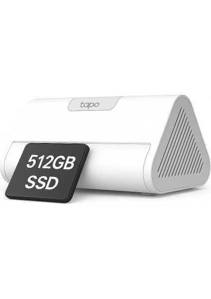 Tapo 5H500 Homebase 512GB SSD | Yapayzeka Kamera Depolama Merkezi | 16GB Dahili Hafıza | Smart Homebase | Aı Yüz Tanıma | 64 Sensör ve 16 Kamera Desteği