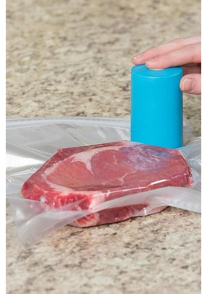 Vakumlu Gıda Mühürleme Makinesi – Poşet Vakumlama ve Tazelik Koruma Cihazı, Sebze ve Et Için Gıda Koruyucu, Vakum Poşeti Hediyeli Otomatik Paketleme Cihazı