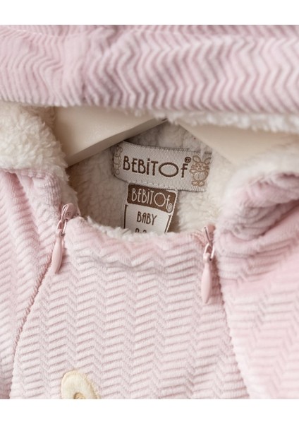 Sevimli Tavşan Desenli Kapüşonlu Wellsoft Astarlı Astronot Kozmonot Tulum modelleri