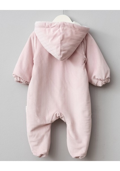 Sevimli Tavşan Desenli Kapüşonlu Wellsoft Astarlı Astronot Kozmonot Tulum fırsatları