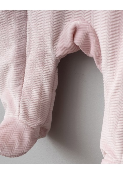 Sevimli Tavşan Desenli Kapüşonlu Wellsoft Astarlı Astronot Kozmonot Tulum indirimleri