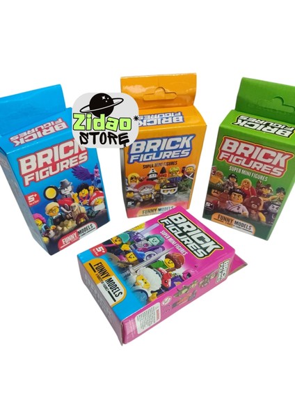 Brıck Fıgures Süper Mini Figür 1 Adet Funny Models 5 Yaş Üzeri Hediye Paketli Oyuncak-Şeker Hediyeli fiyatları