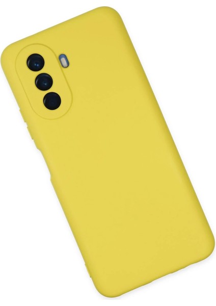 Huawei Nova Y70 Kılıf Nano Içi Kadife Silikon - SARI-(5796) - SB001M-486F94 modelleri