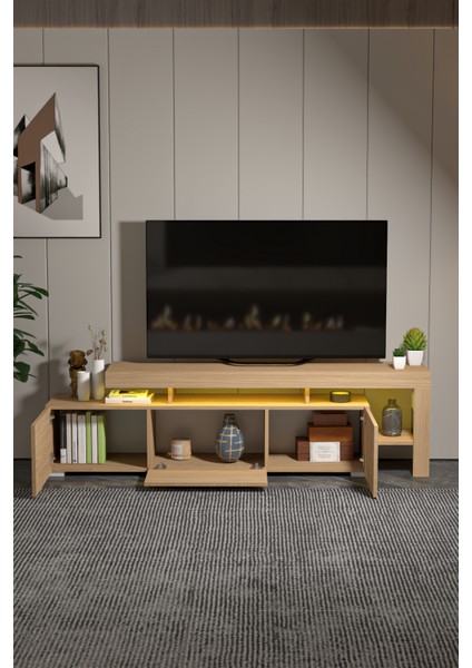 Luma LED Işıklı Tv Ünitesi fiyatları