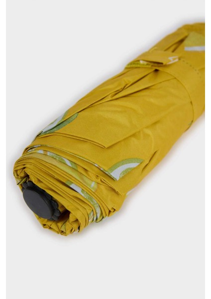 Şemsiye Kadın Sarı, Şık, Hafif ve Pratik Kullanım Için Uygun fırsatları